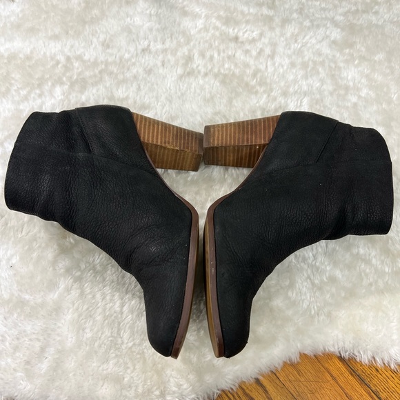 Cole Haan Grand OS Nubuck Davenport Black Leather  Ankle Boots Size 9 - Picture 4 of 14